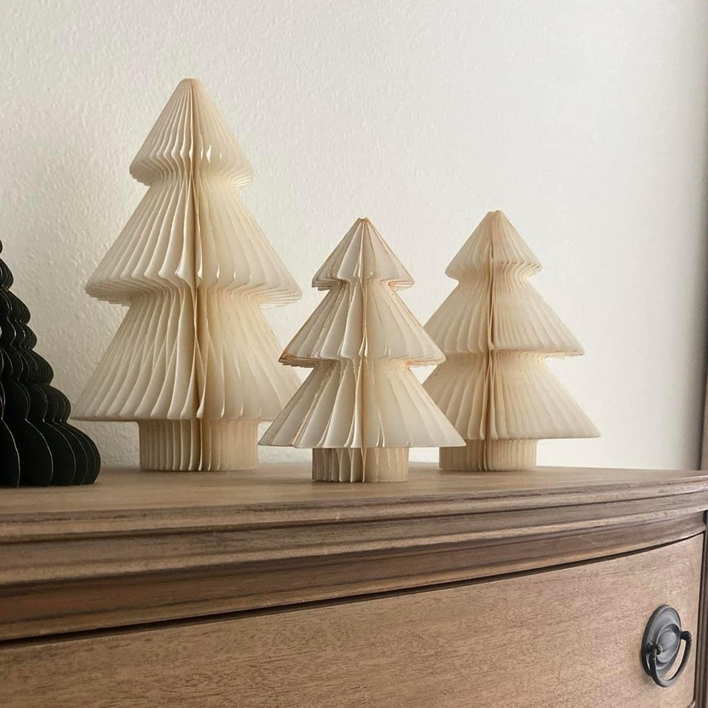 Holiday Time
White Honeycomb Trees, 3 Pieces, by Holiday Time
